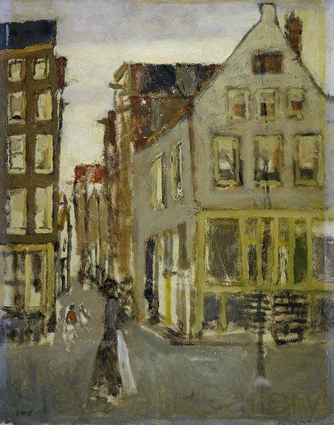 George Hendrik Breitner The Lauriergracht at the Tweede Laurierdwarsstraat France oil painting art